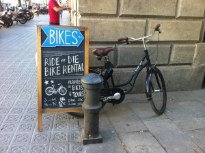 Ride or die? Slogan or threat? ( Montar en bici o morir? Slogan o amenaza? 